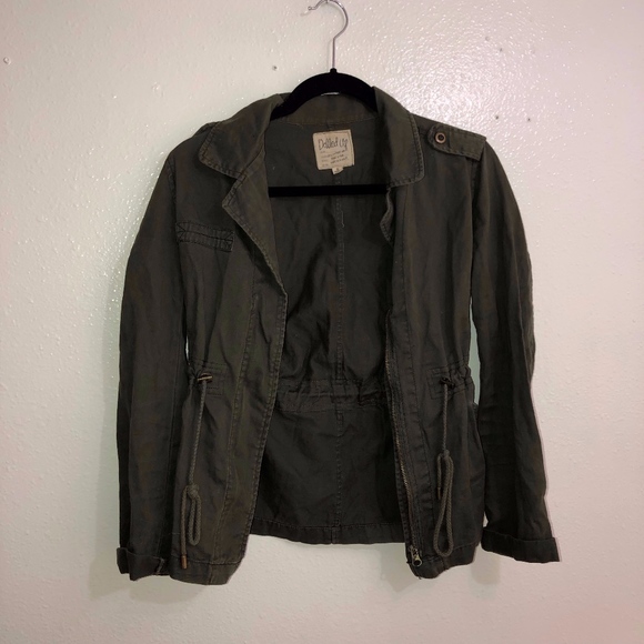 Army Green utility jacket - Picture 1 of 3
